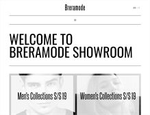 Tablet Screenshot of breramode.com